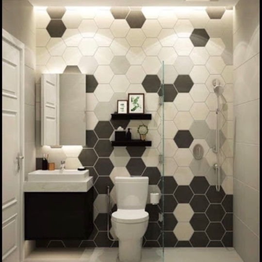 Mẫu nội thất WC - Nhà Chất HT