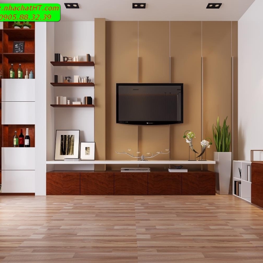 Mẫu nội thất phòng khách - Nhà Chất HT