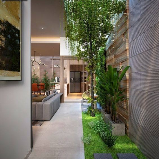 Mẫu nội thất phòng khách - Nhà Chất HT