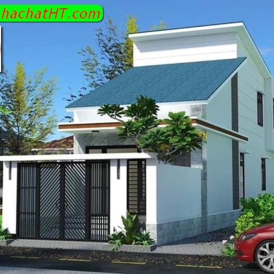 Mẫu cấp 4 lô phố - Nhà Chất HT