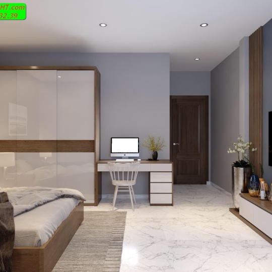 Mẫu nội thất phòng ngủ - Nhà Chất HT