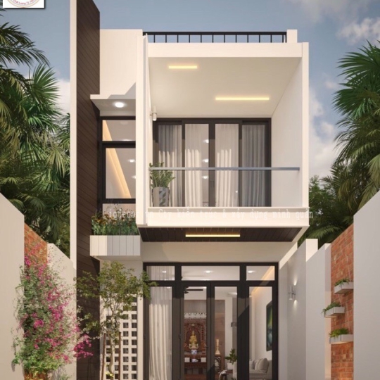 Mẫu lô phố 2 tầng - Nhà chất HT