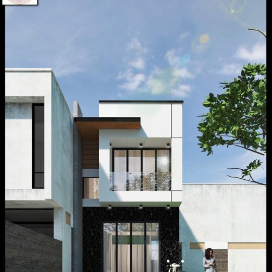 Mẫu lô phố 2 tầng - Nhà chất HT