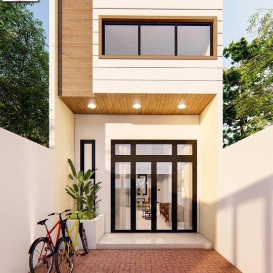 Mẫu lô phố 2 tầng - Nhà chất HT