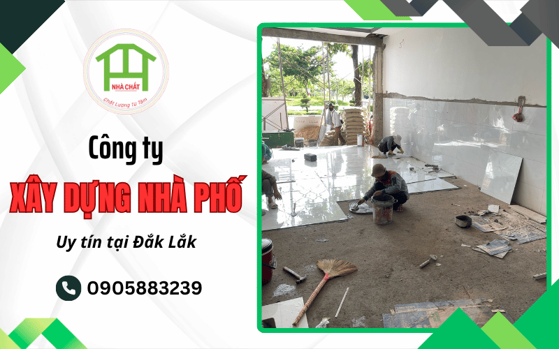 xây dựng nhà phố Đắk Lắk