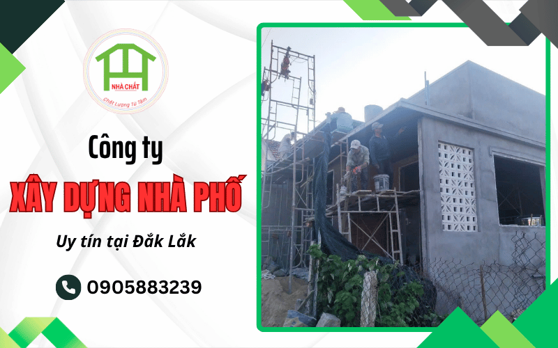 xây dựng nhà phố Đắk Lắk