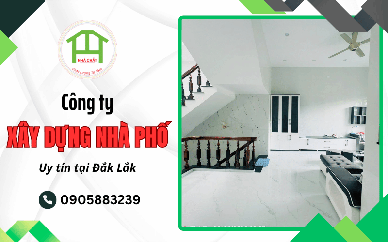 xây dựng nhà phố Đắk Lắk