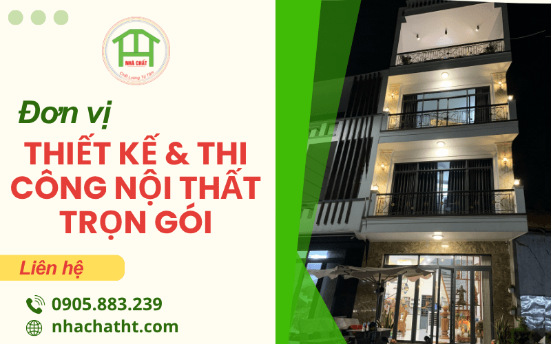 thiết kế và thi công nội thất trọn gói