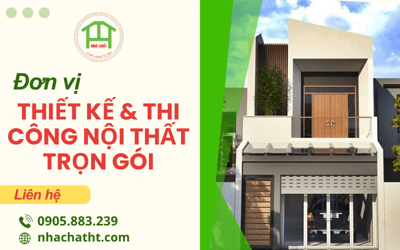 thiết kế và thi công nội thất trọn gói